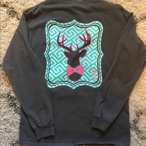 Girlie Girl Originals grey long sleeve t-shirt